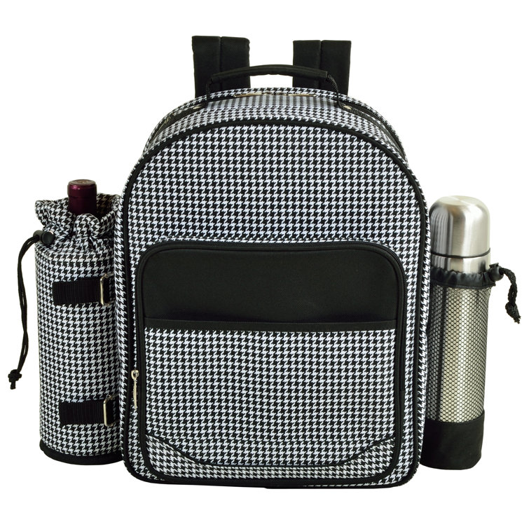 Picnic at Ascot Houndstooth Insulated Picnic Backpack Wayfair
